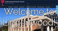 Desktop Screenshot of lindenwoodcc.net