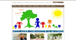 Desktop Screenshot of childcare.lindenwoodcc.net